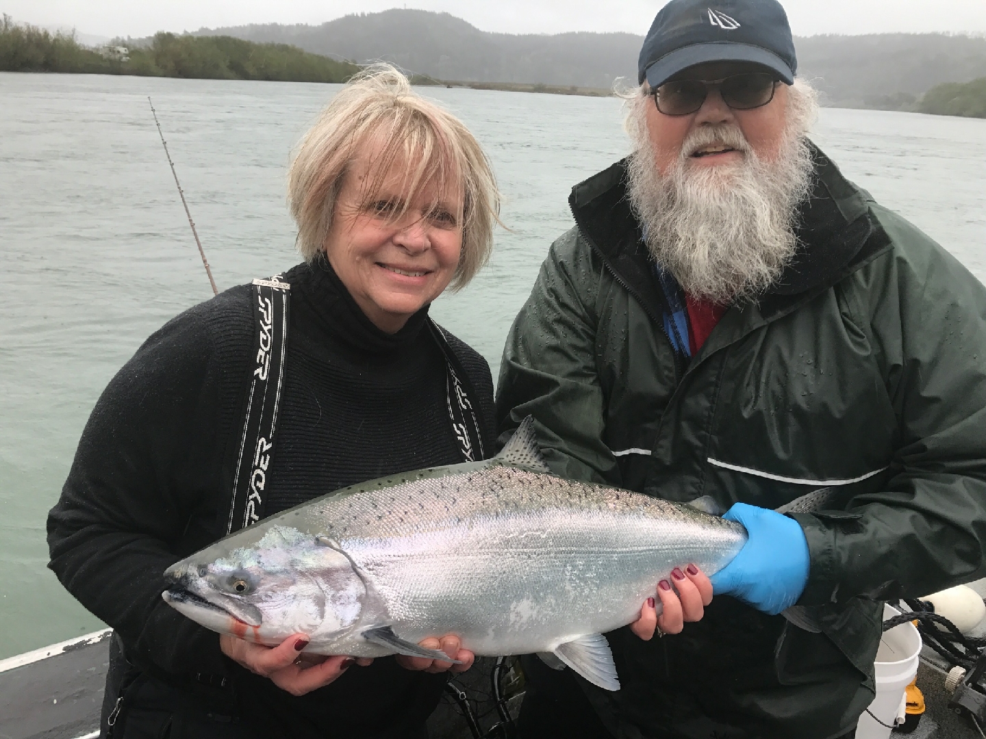 Fly Fishing the Rogue River on foot — Half pounder report