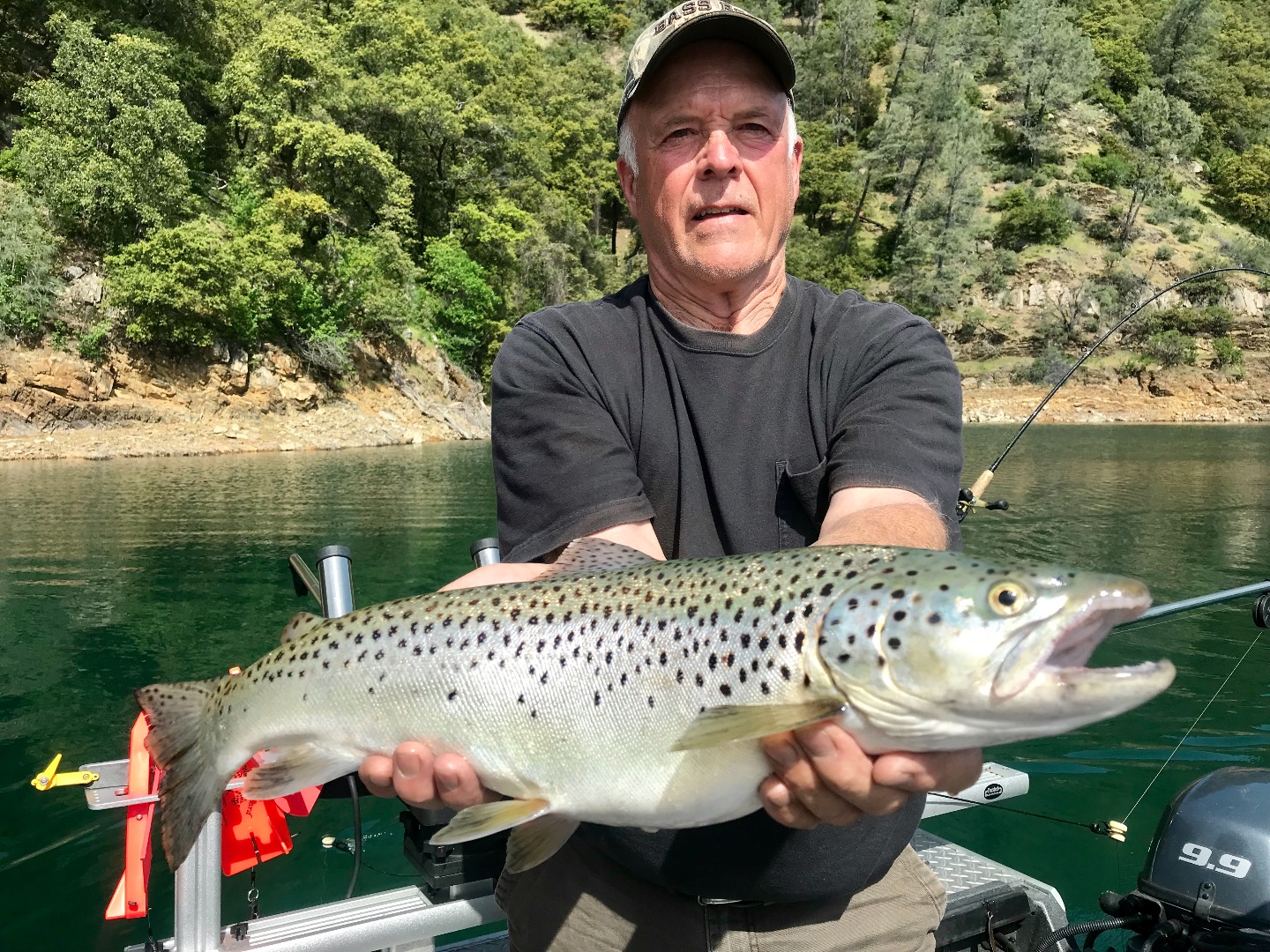 New Shasta Lake trout spoon!