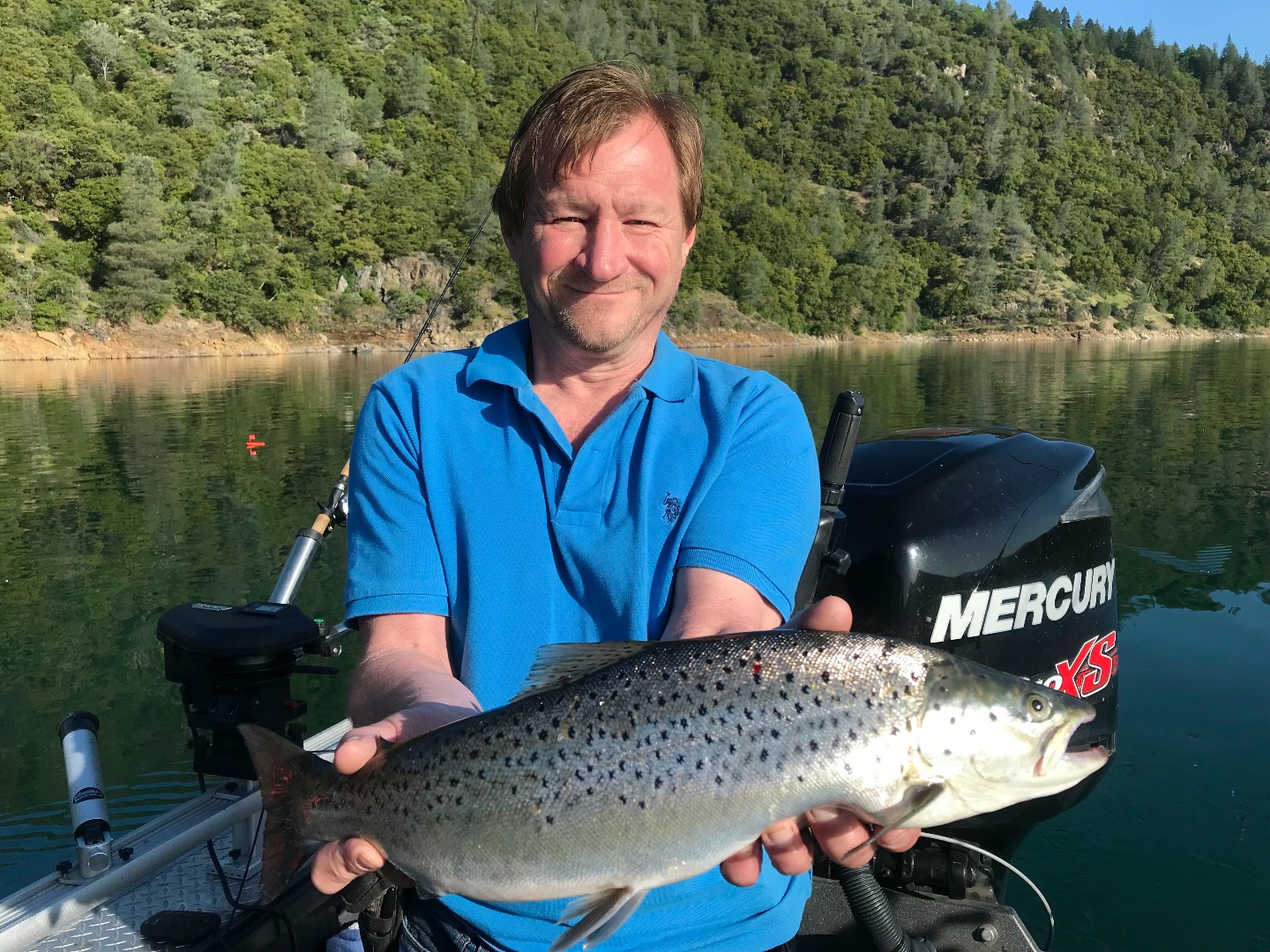 Good morning bite on Shasta today! 