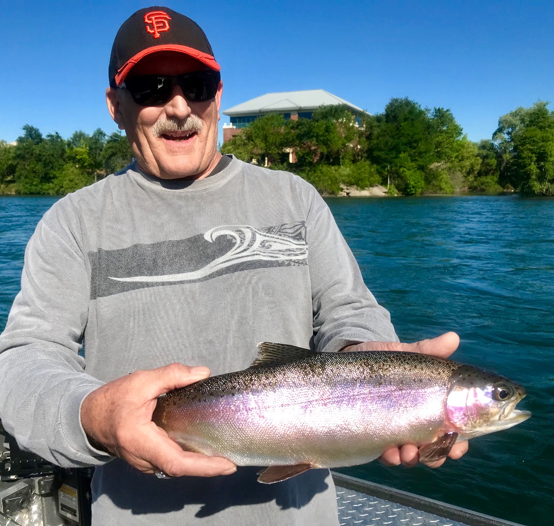 Sac River football (fat) rainbows!