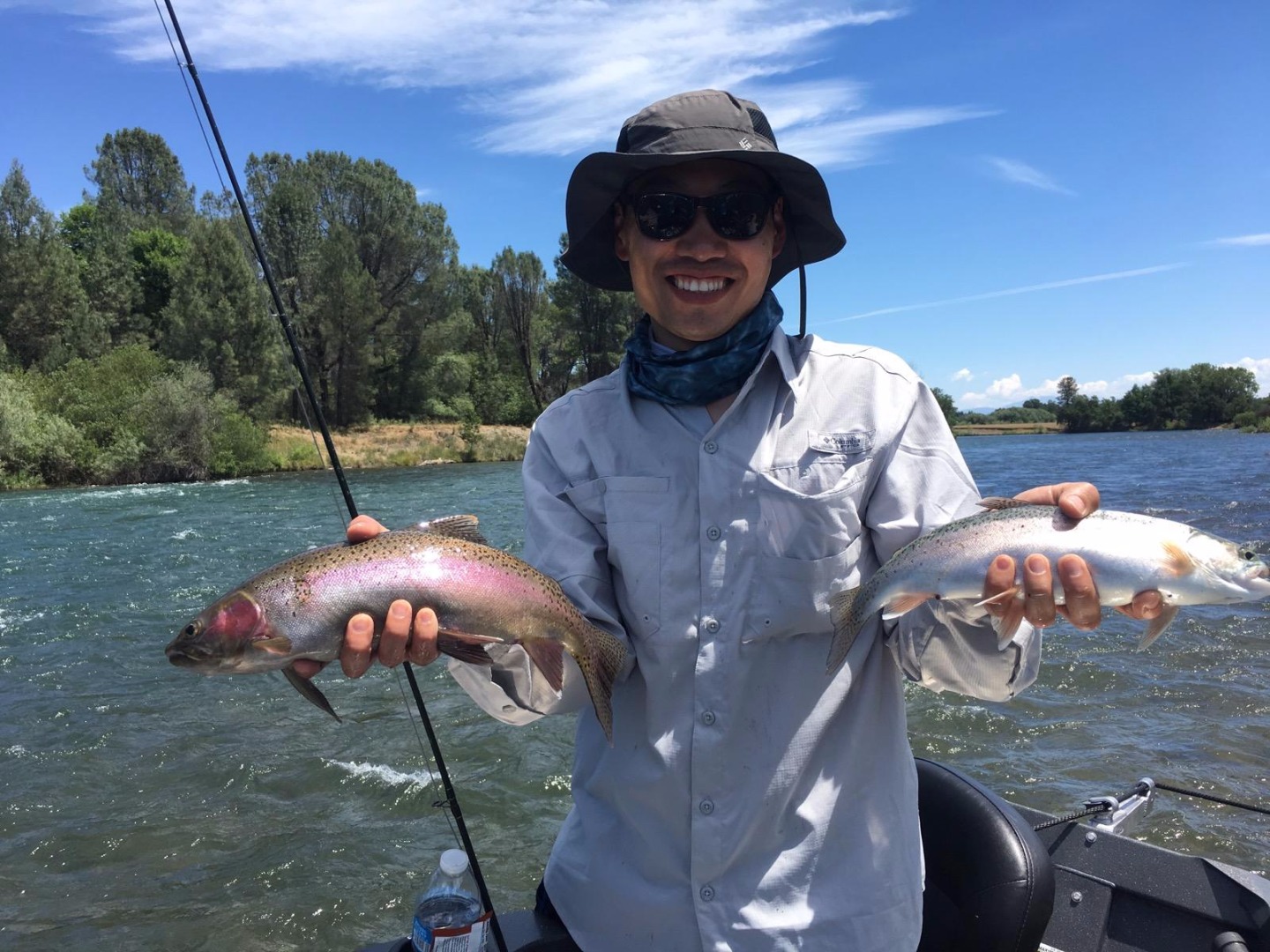 Doubles on wild rainbows!