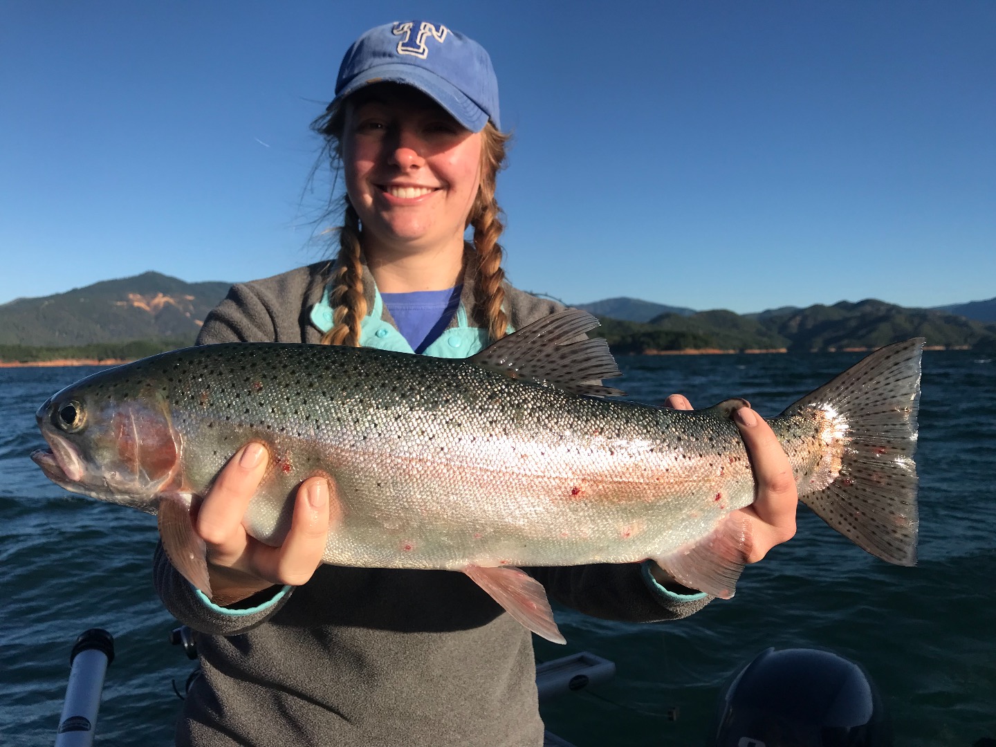 Shasta Lake boils with bows!