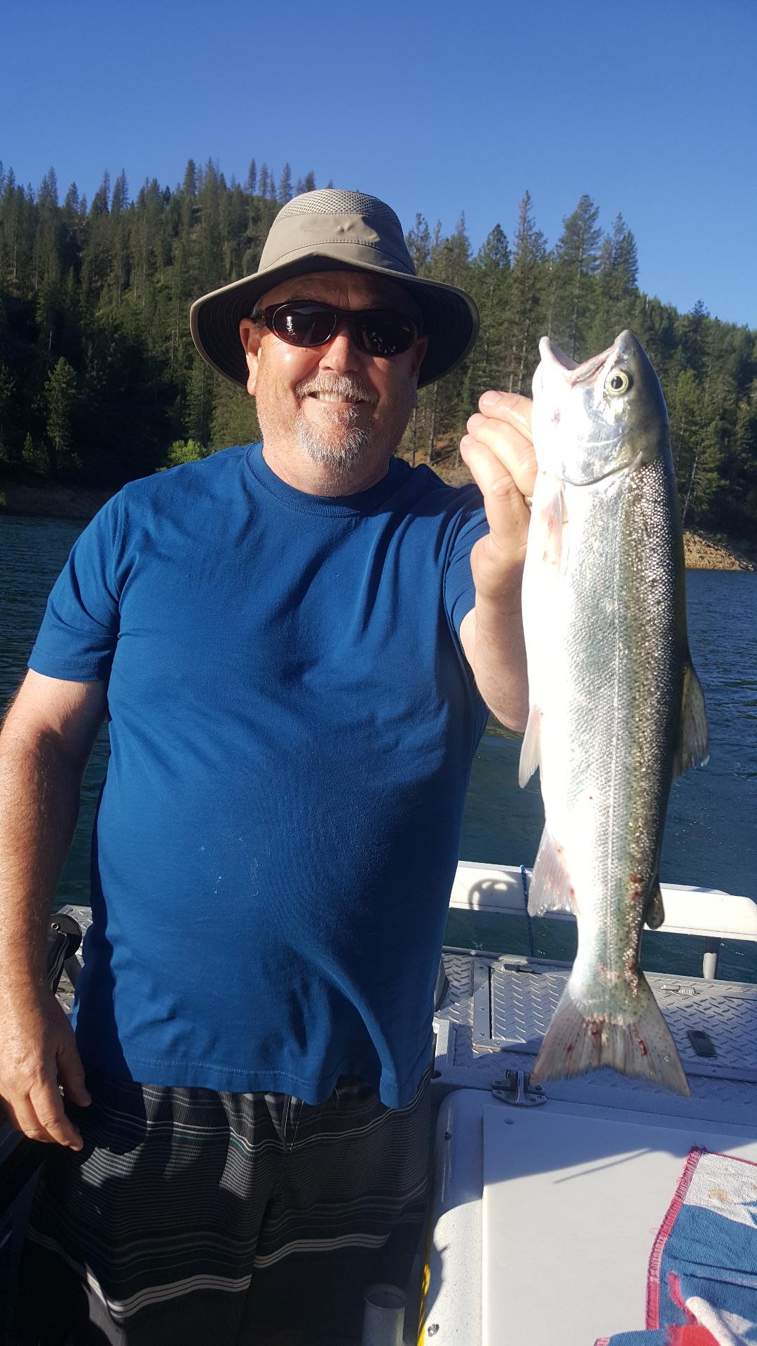 Rainbows on the Sacramento  arm!!