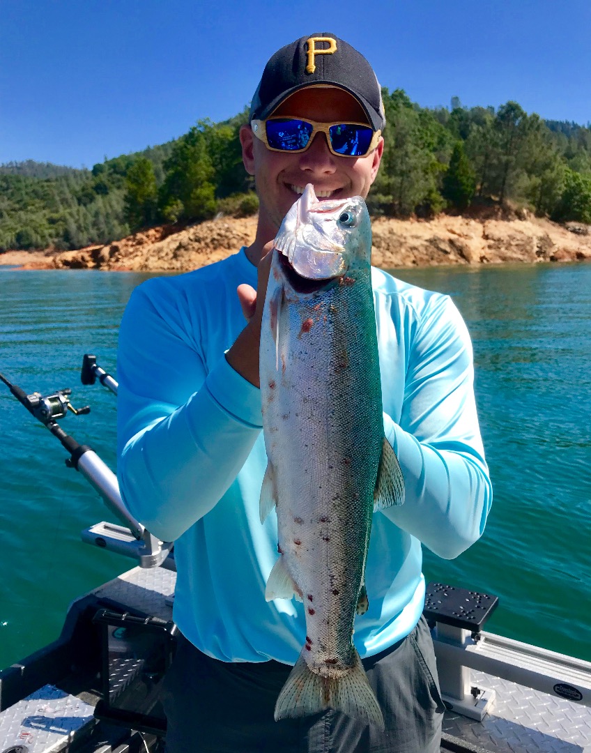 Its rainbow time on Shasta Lake!