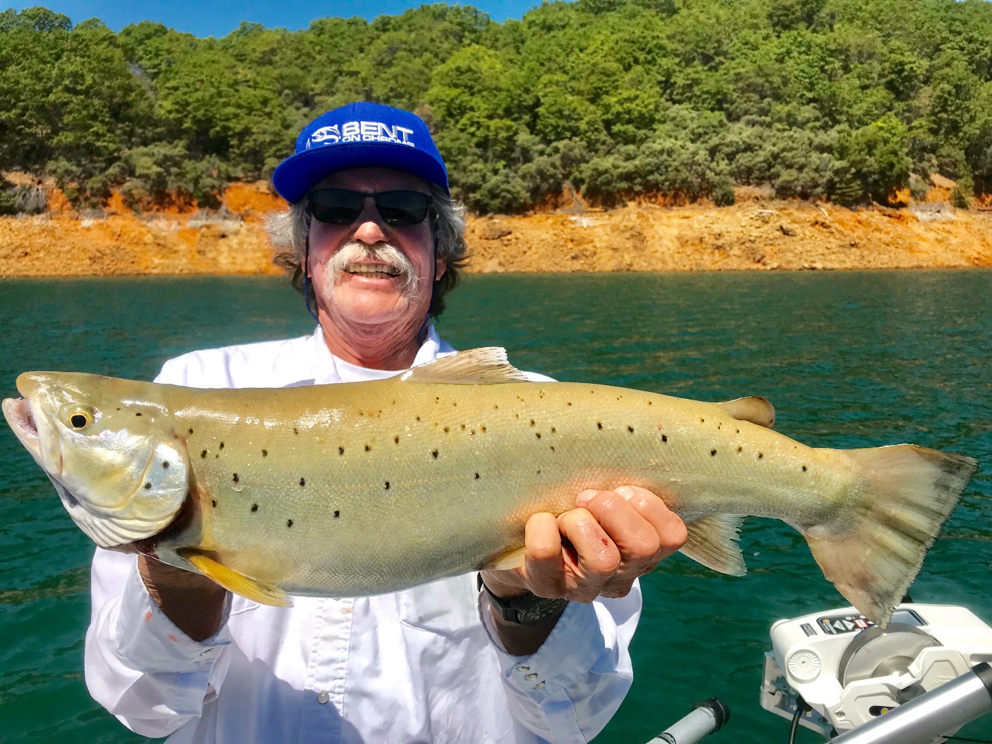 Steady trout bite holds up on Shasta!