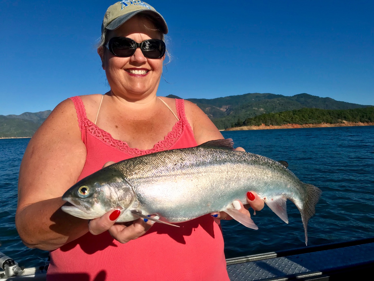 Hot bite daily on Shasta Lake