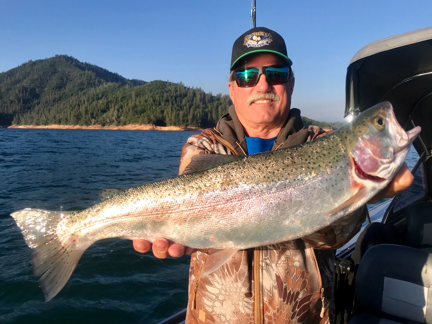 Shasta's lunker rainbows are back!