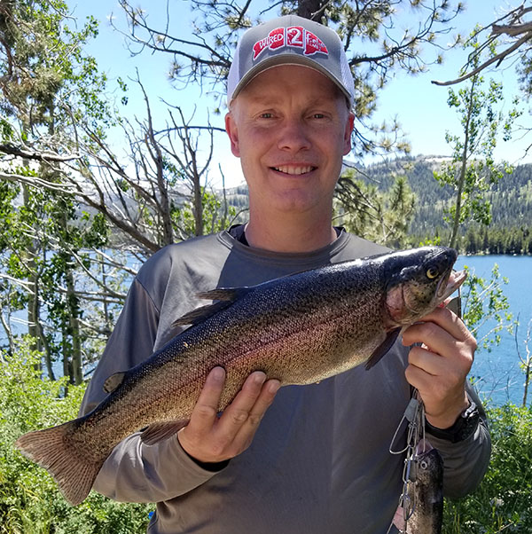 Caples Lake Fish Reports & Map