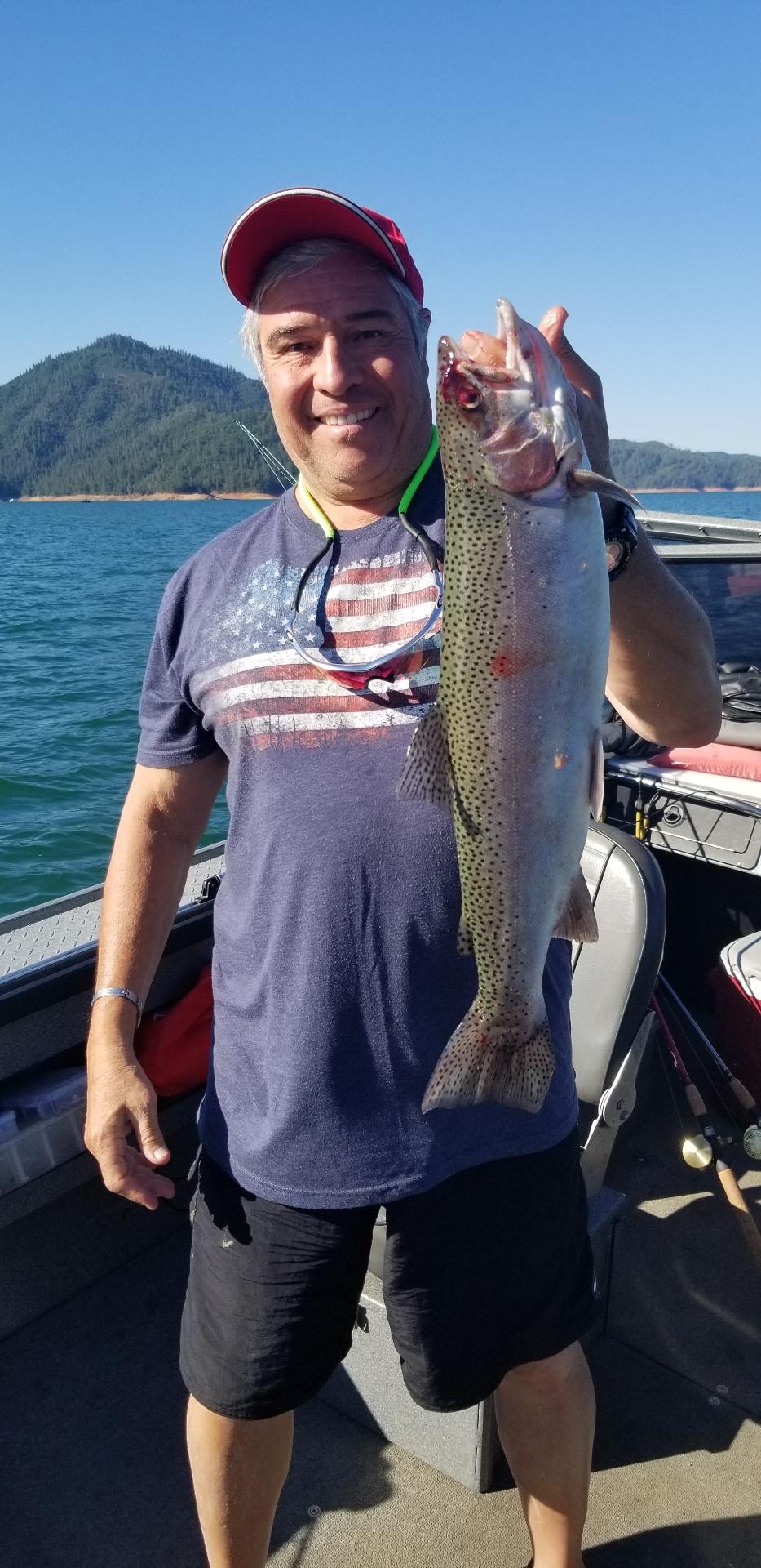 Fantastic Fishing on Shasta Lake 