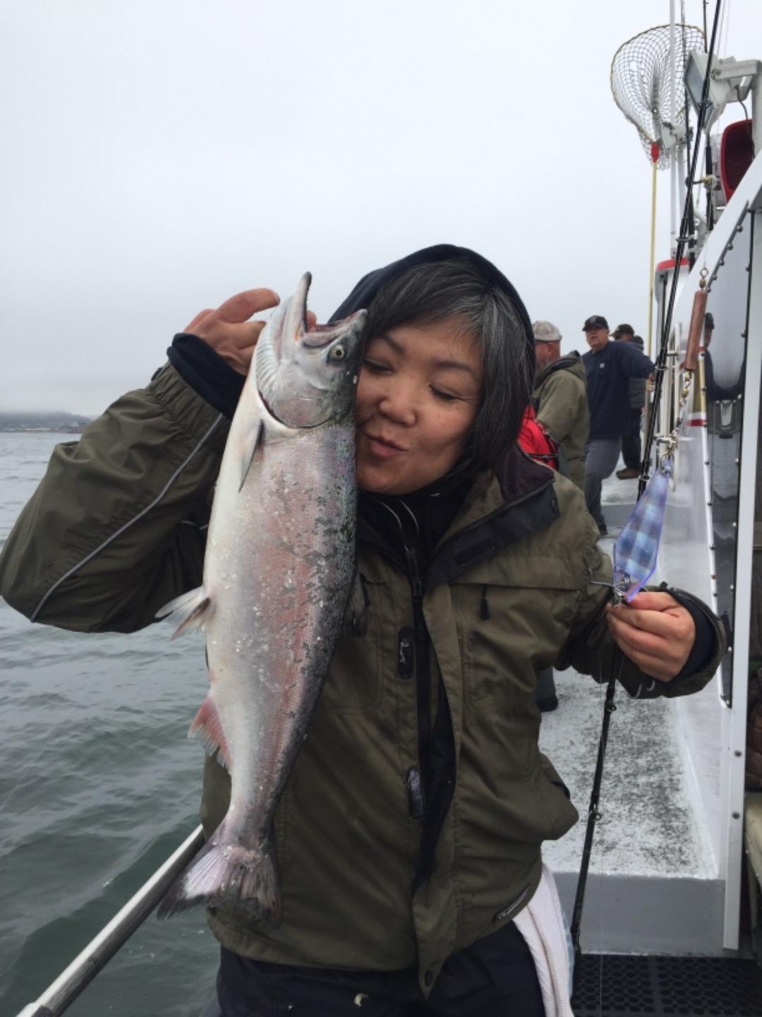 Salmon Limits for Ladies Luck