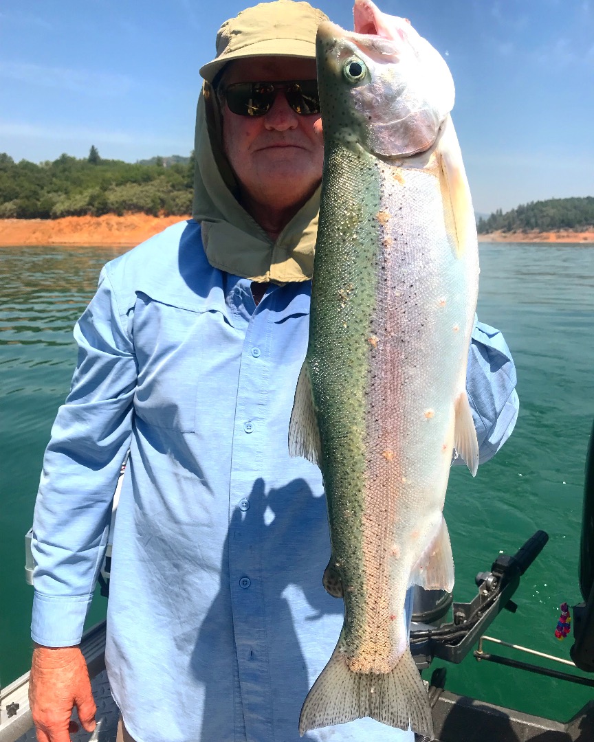 Hot bite and hot weather on Shasta Lake continues!