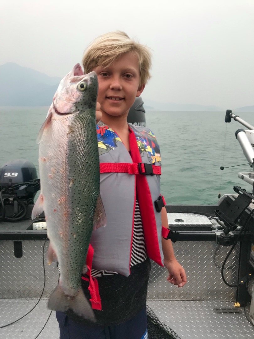 Shasta Lake trout fishing rages on!