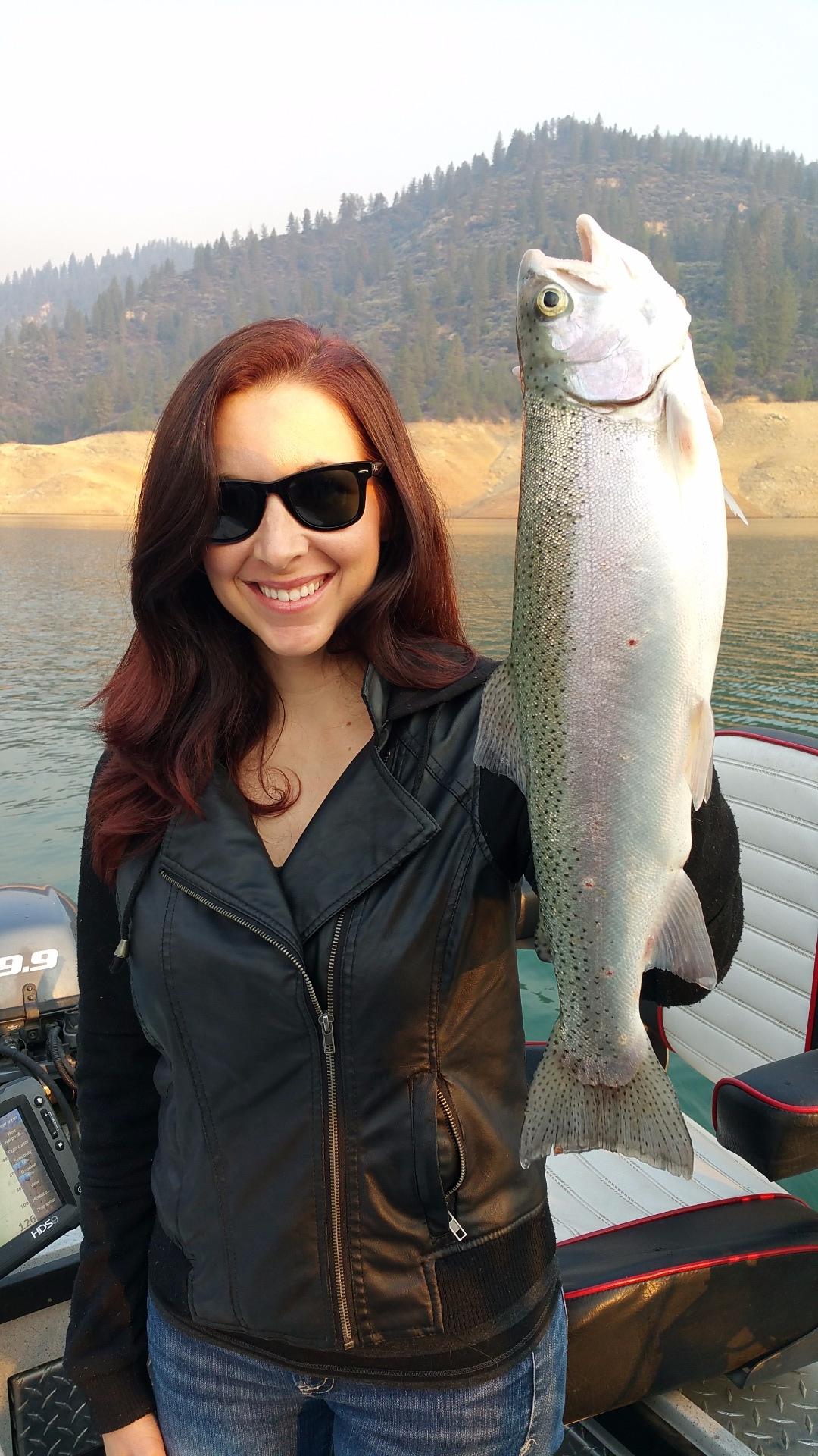 Shasta Lake Fish Report - Shasta Lake - Rainbows aren't turned off by