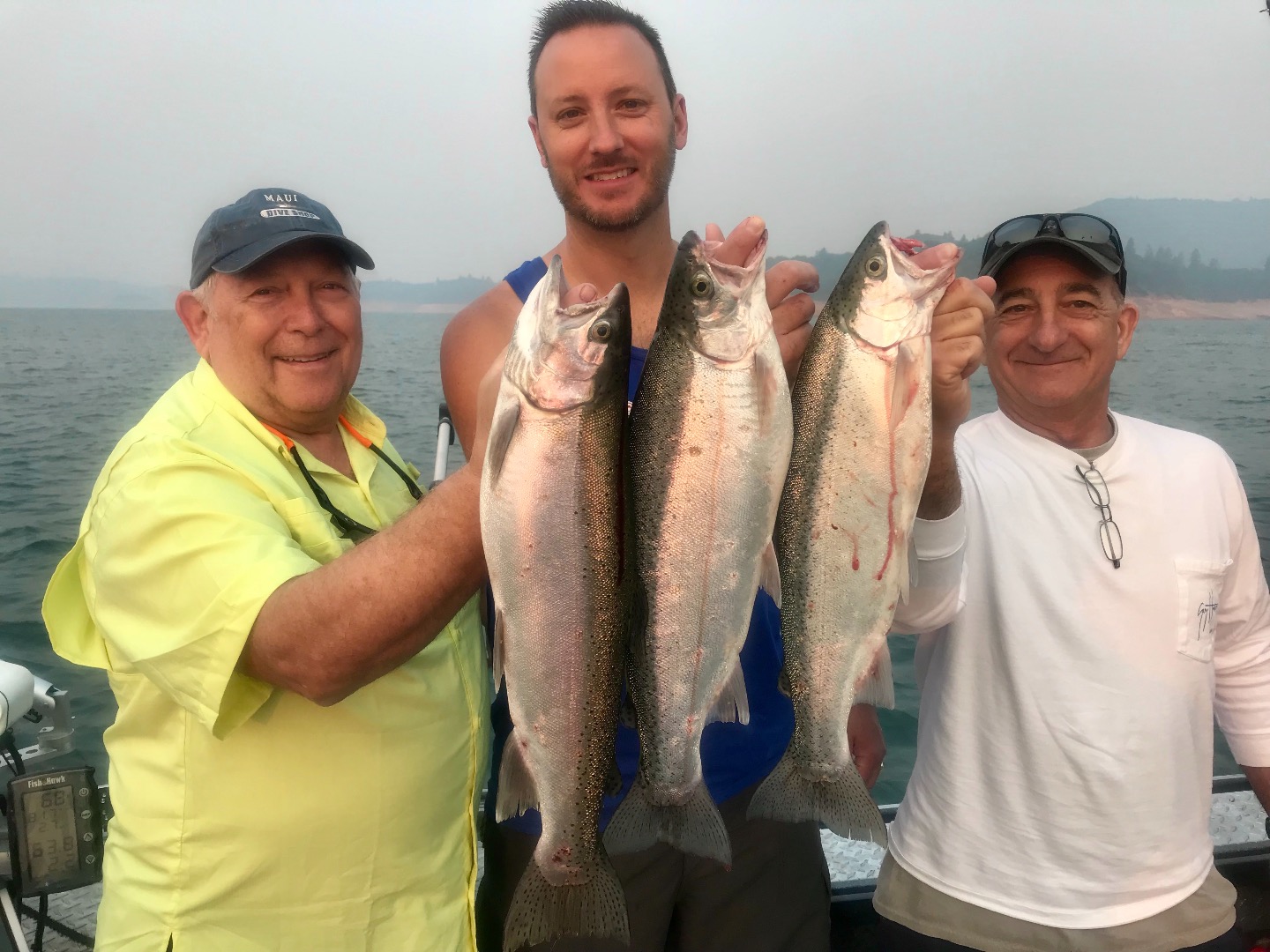 Big bite on Shasta Lake today!