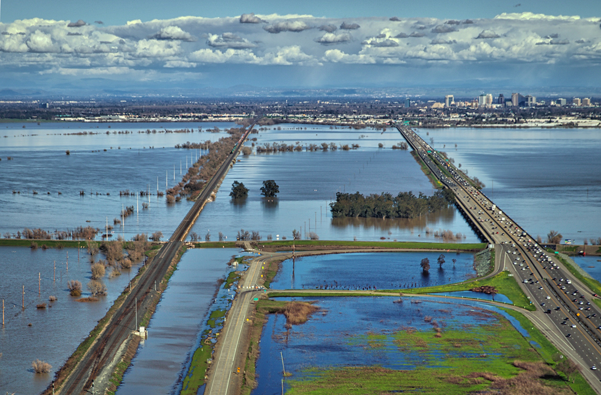 Fishing The Yolo Bypass Restoration in the largest seasonal