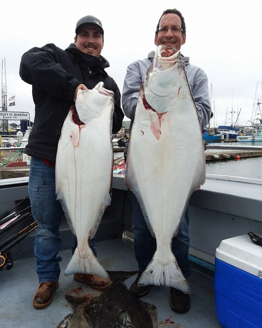Boats leave the halibut biting