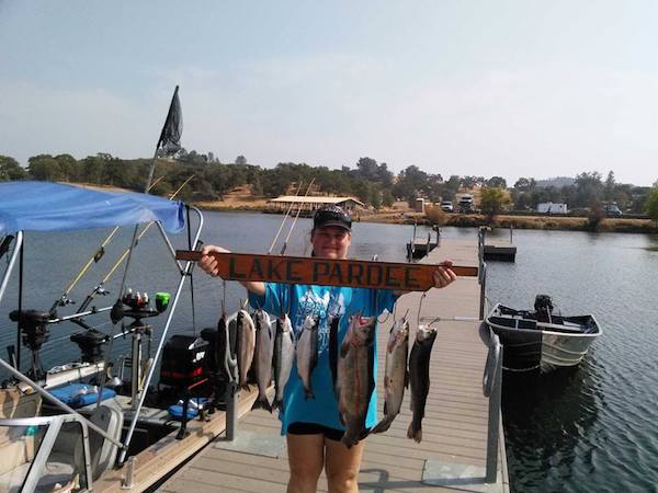 Its Been a Great Week at Pardee for Trout!
