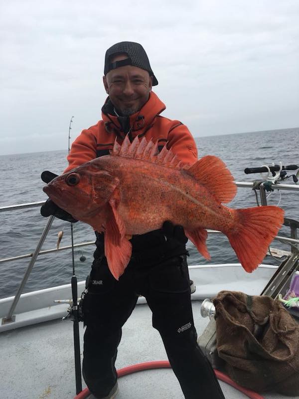 Another Beautiful Day Fishing the Farallon Islands