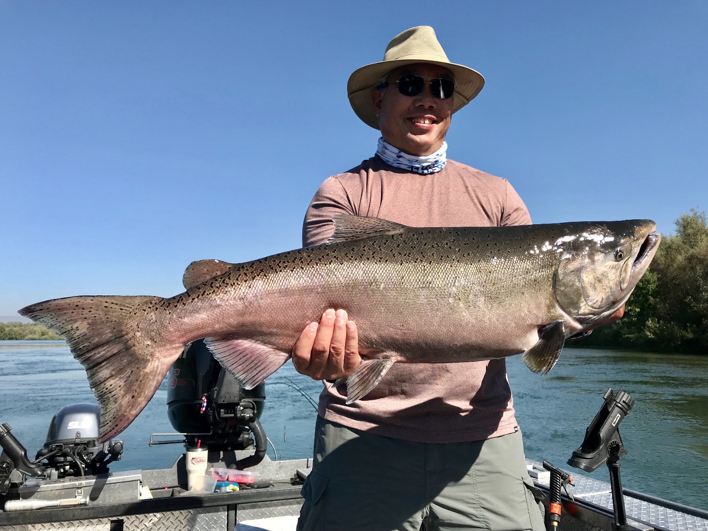 Big Kings filling the Sacramento River!