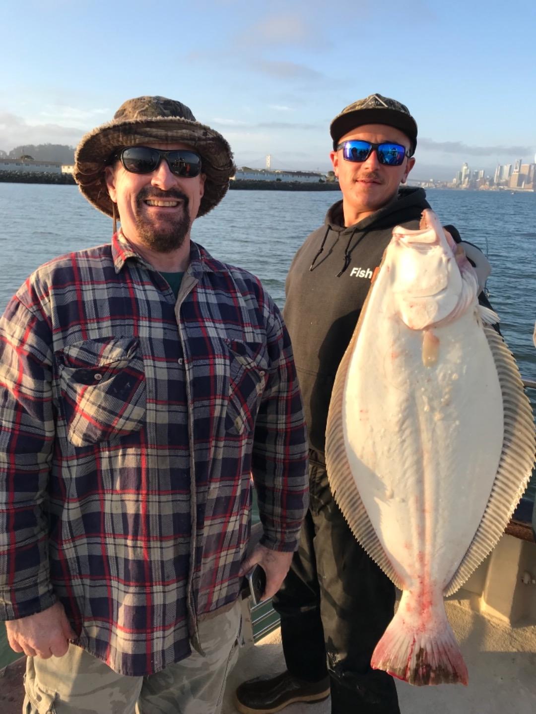 Halibut in the bay