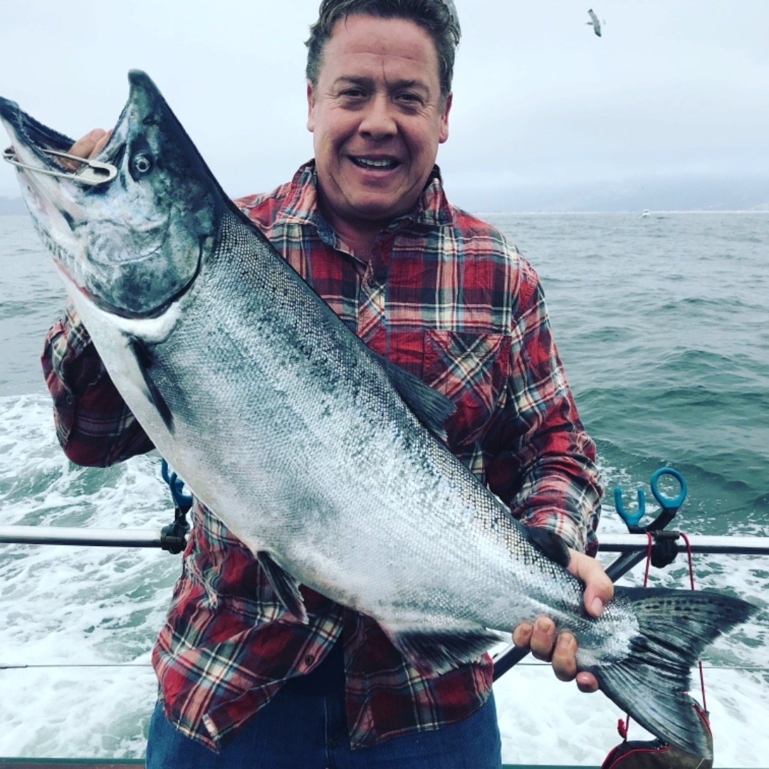Solid salmon fishing. 