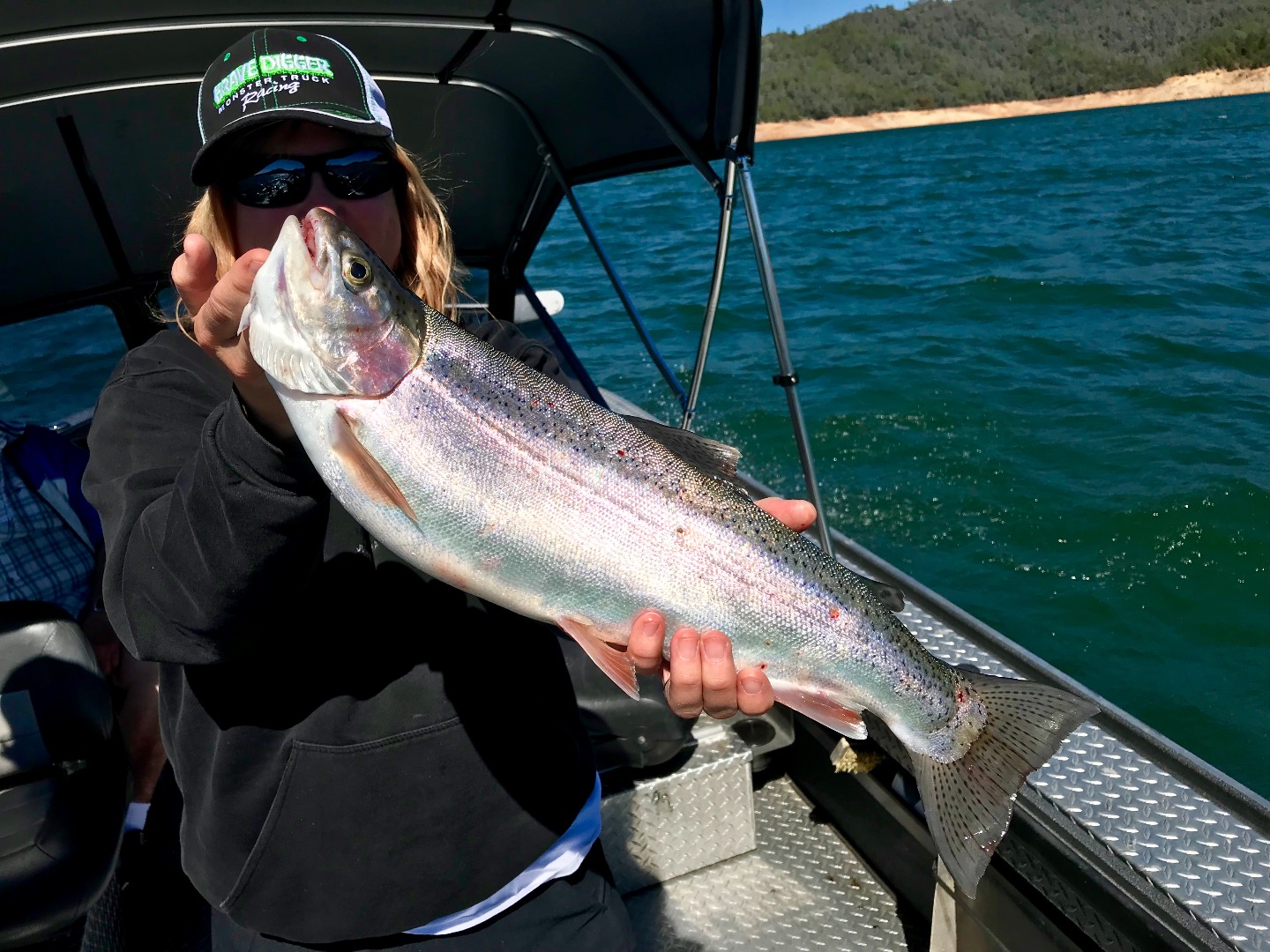 Shasta lake sees fall trout pattern.