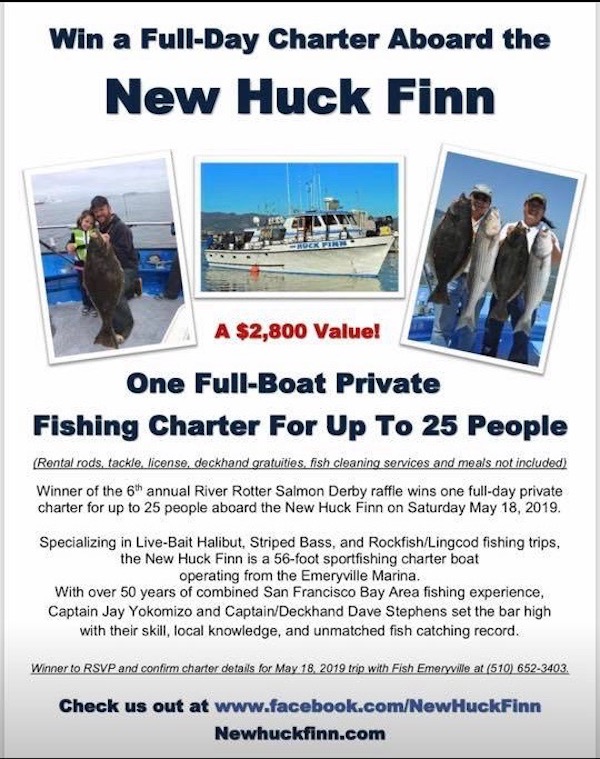 Win a Full-Day Charter Aboard the New Huck Finn