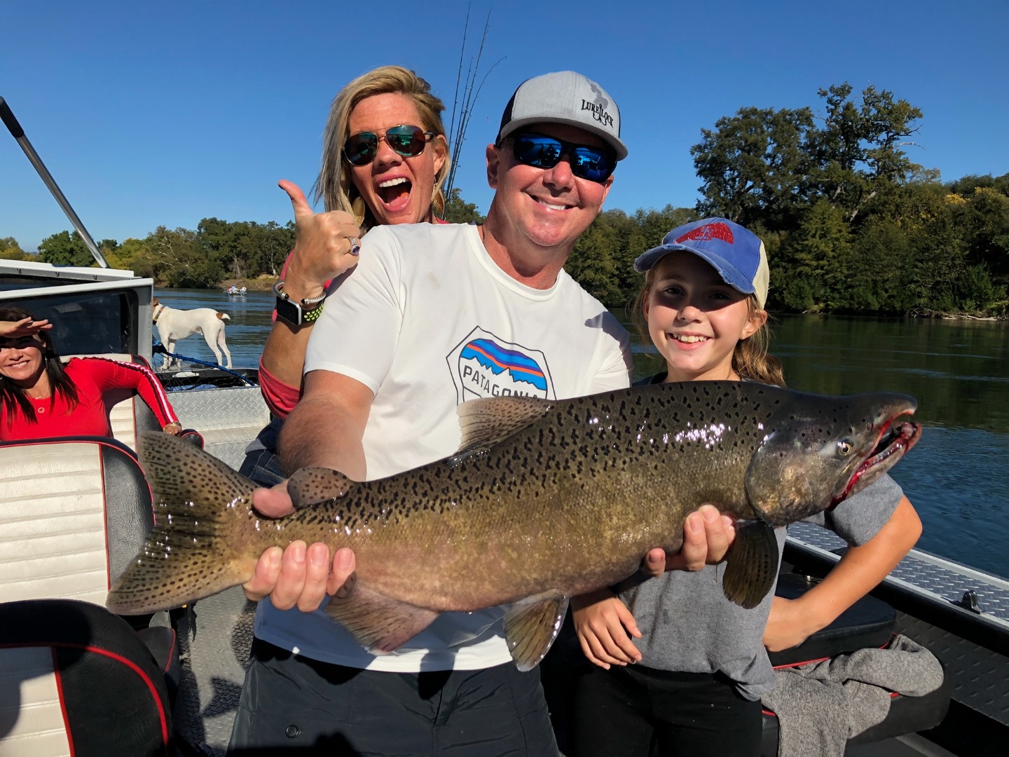 Family salmon fishing!!