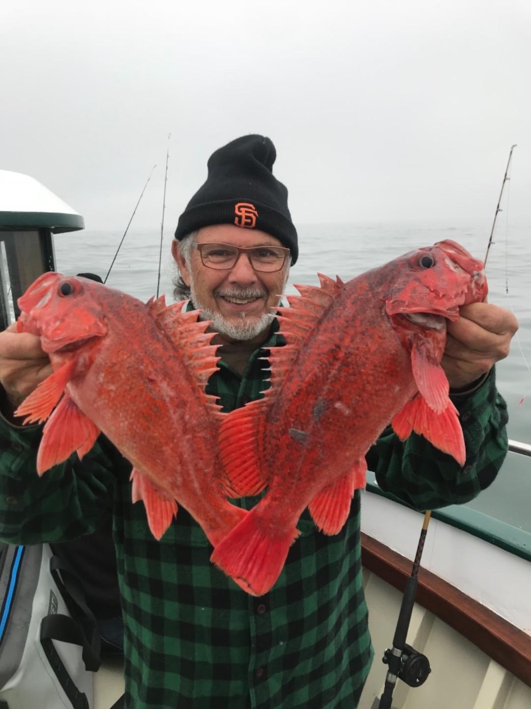 25 LIMITS OF ROCKFISH on the 1/2 day!!!