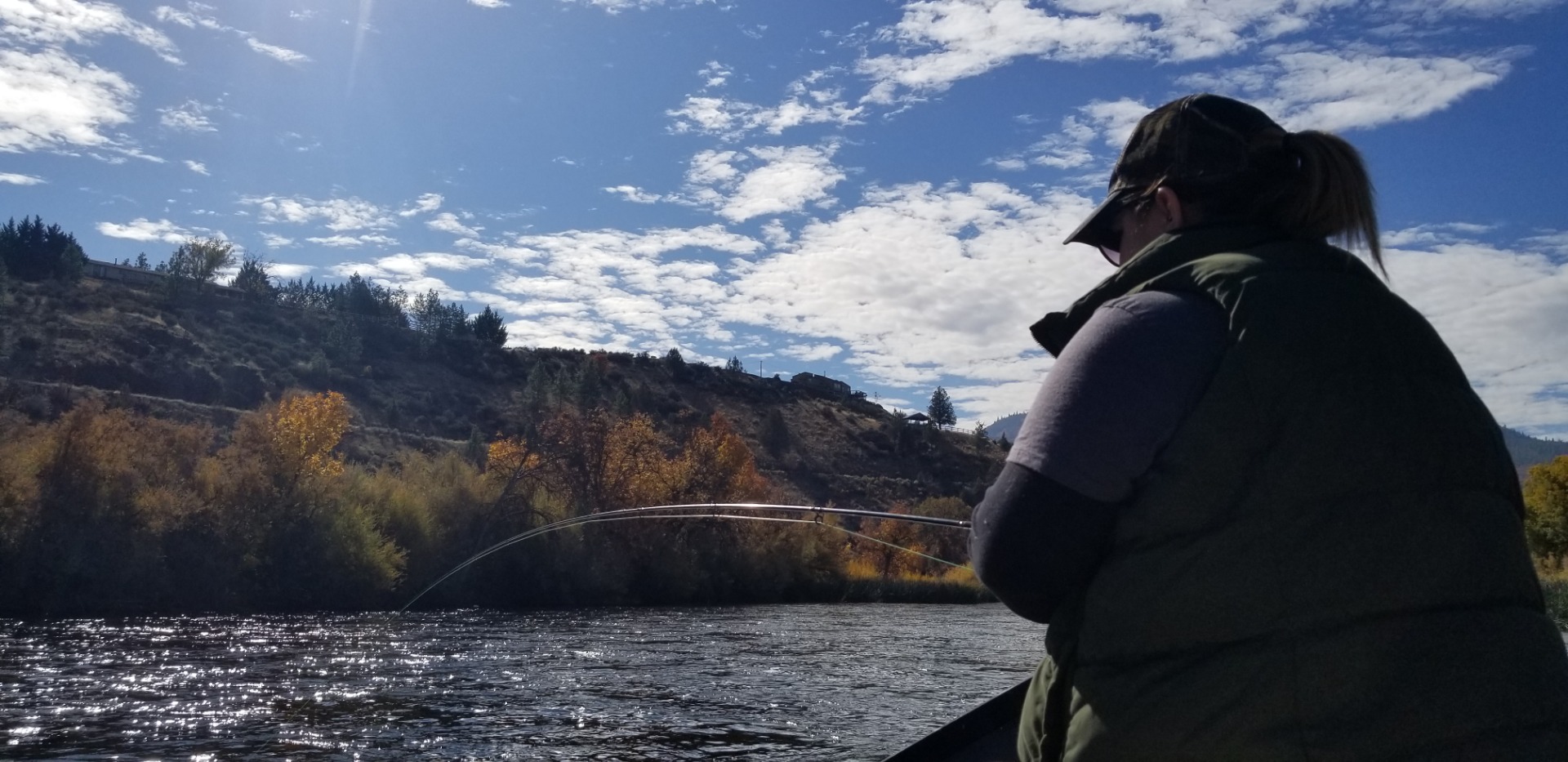 First Time Fly Fishers get a Klamath show