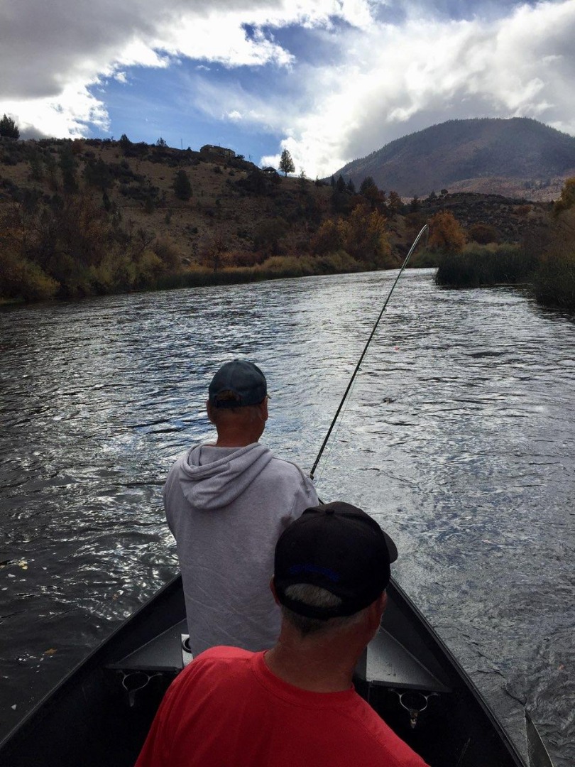 Hot action on the Klamath 