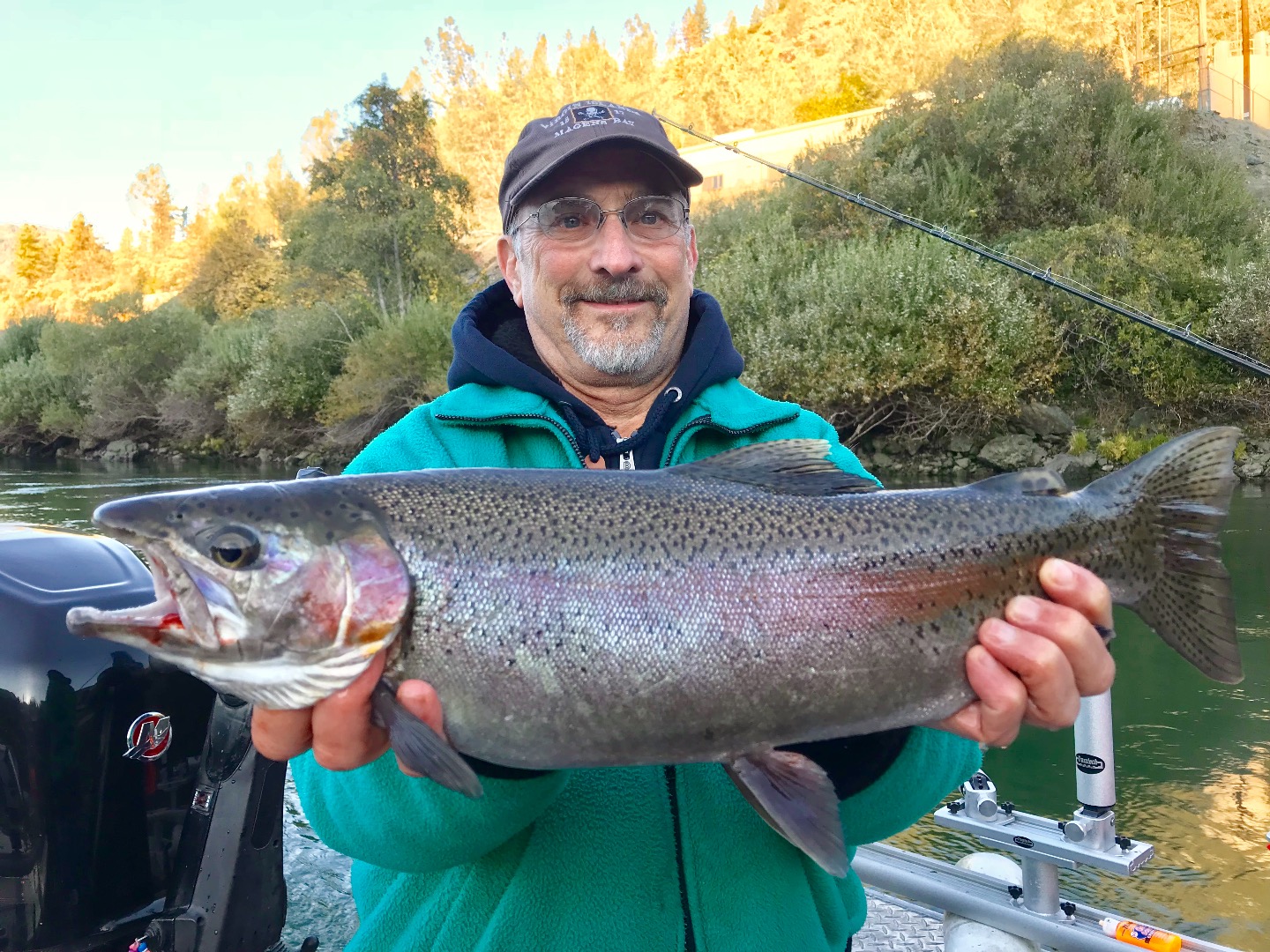 Big Redding rainbows are biting!