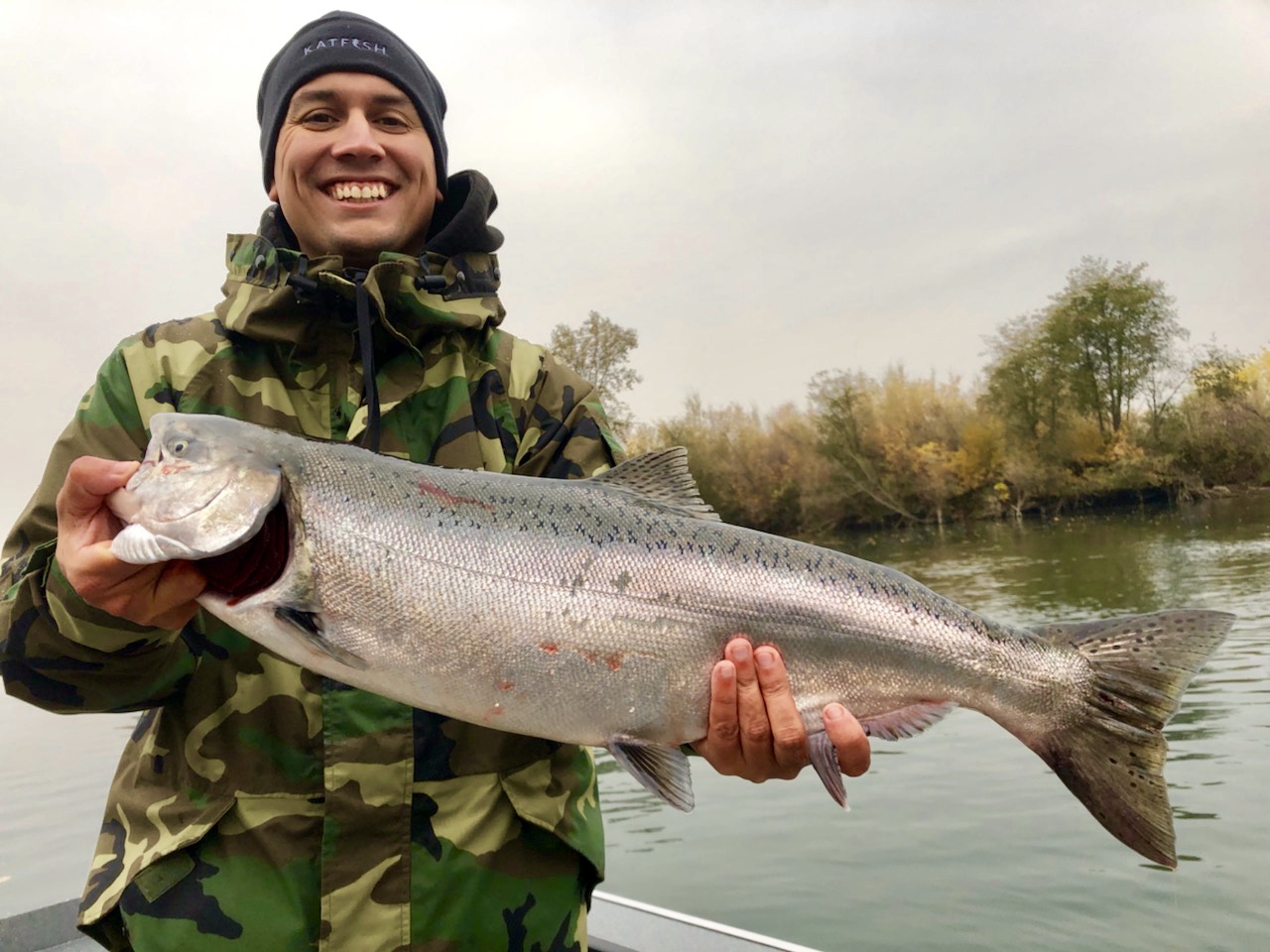 Big King bite today on the Sacramento River!