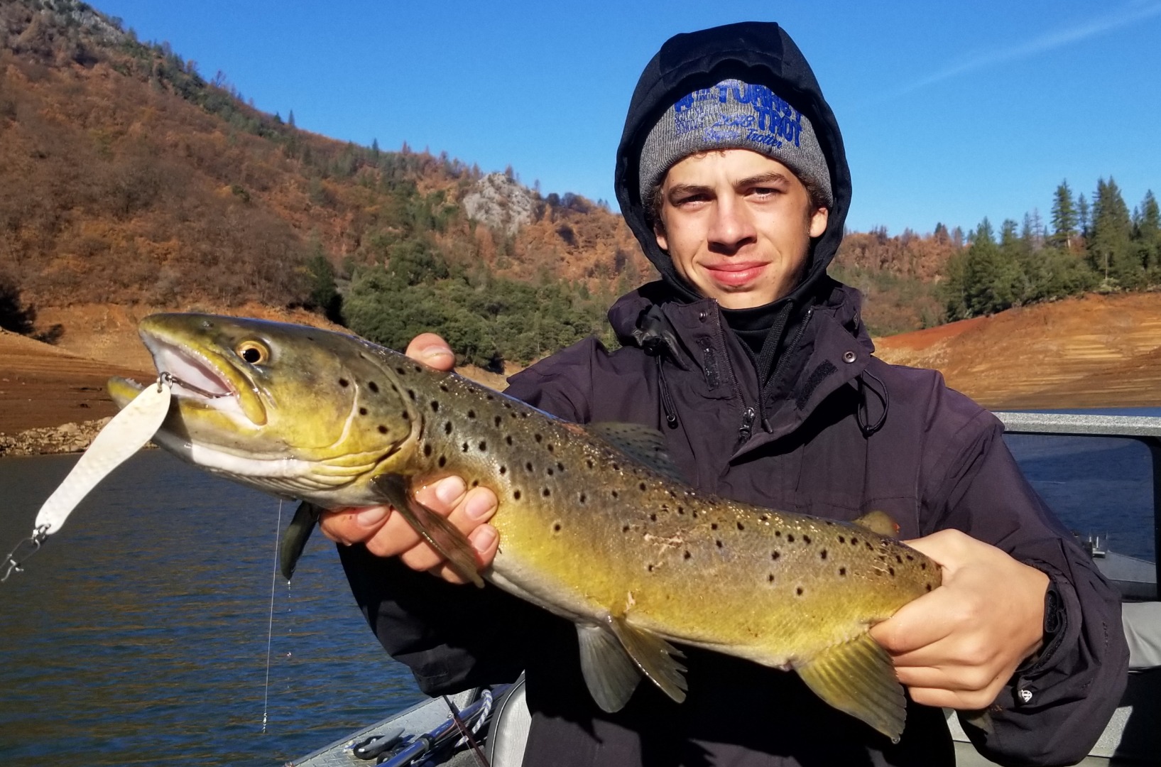 Chasing Big Bows and Browns on Shasta Lake