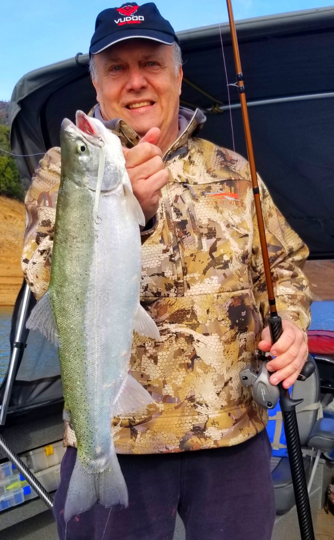 Shasta Lake Bows on the December bite 