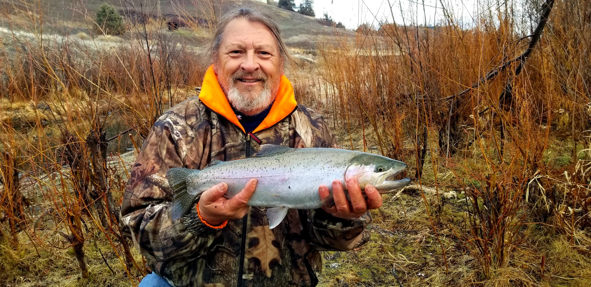 Klamath Winter Steelhead ripping drag