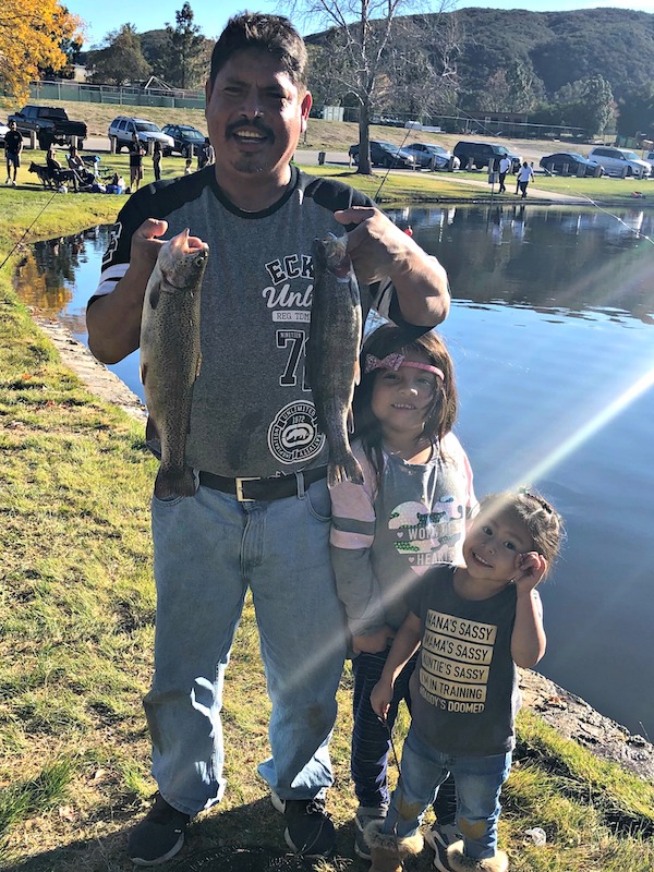 Glen Helen Lake Fish Report San Bernardino, CA (San