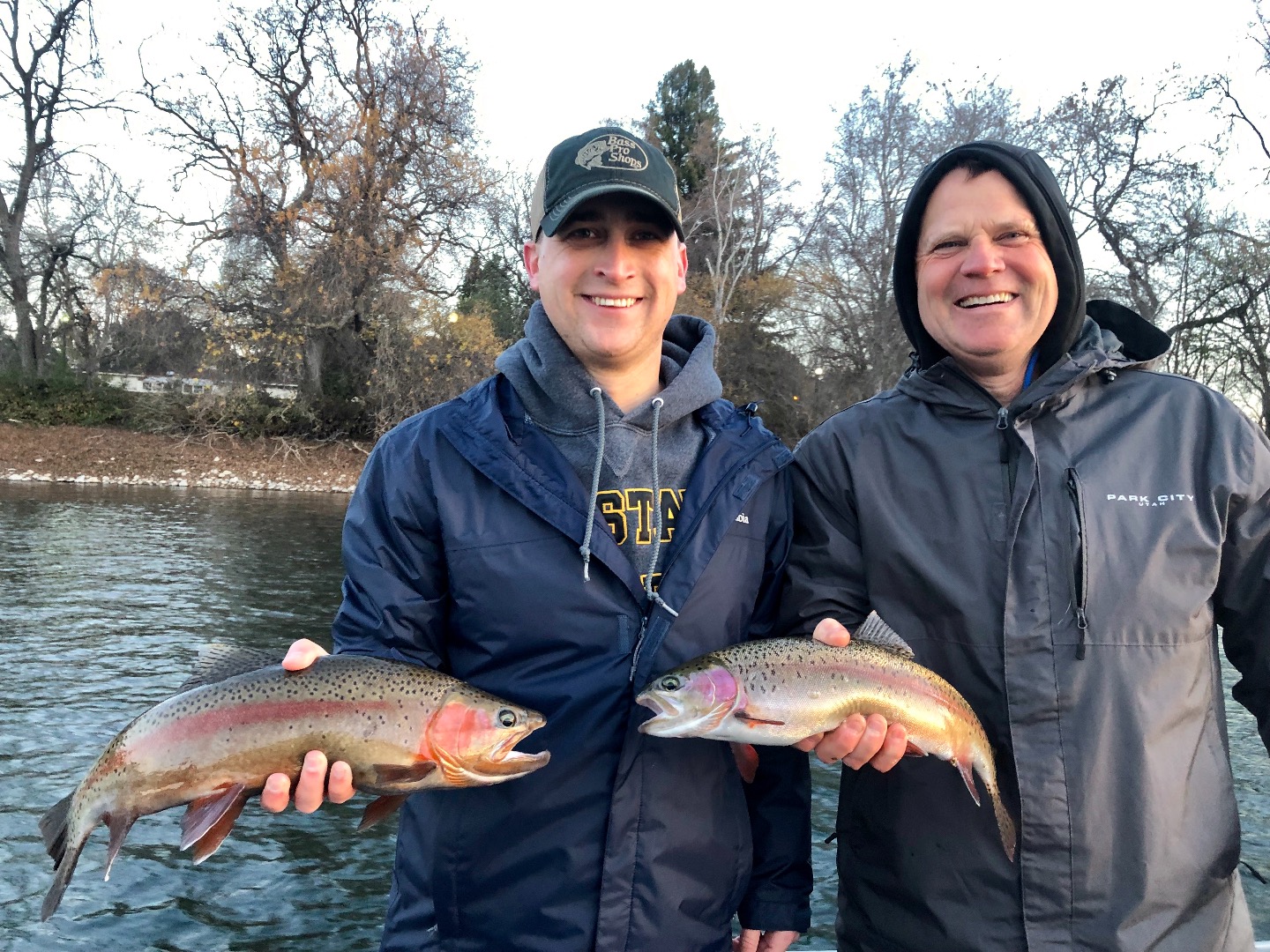 Excellent Redding rainbow fishing continues!