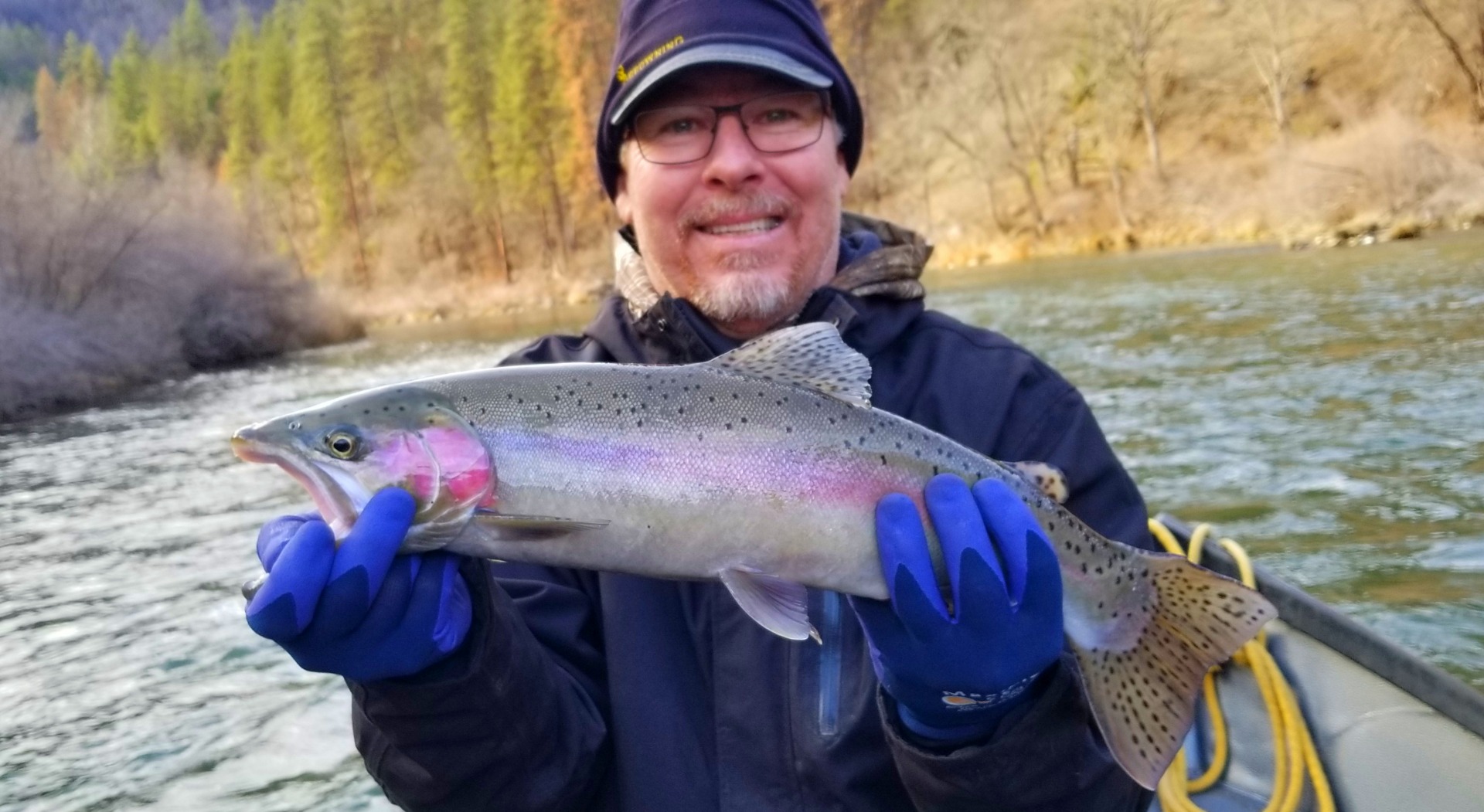 Klamath River Steelhead action is hard to beat