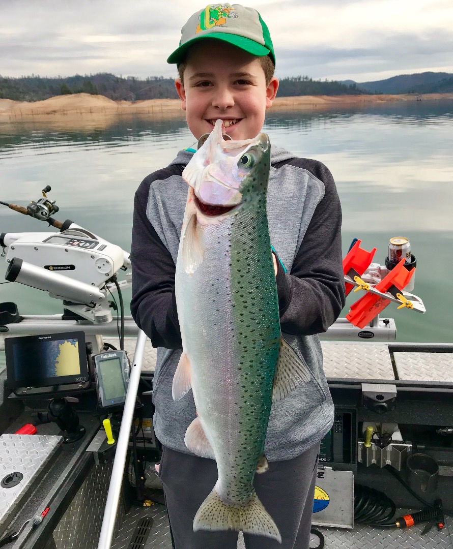 Fishing - Bay Rat Lures for Shasta Lake Trout!