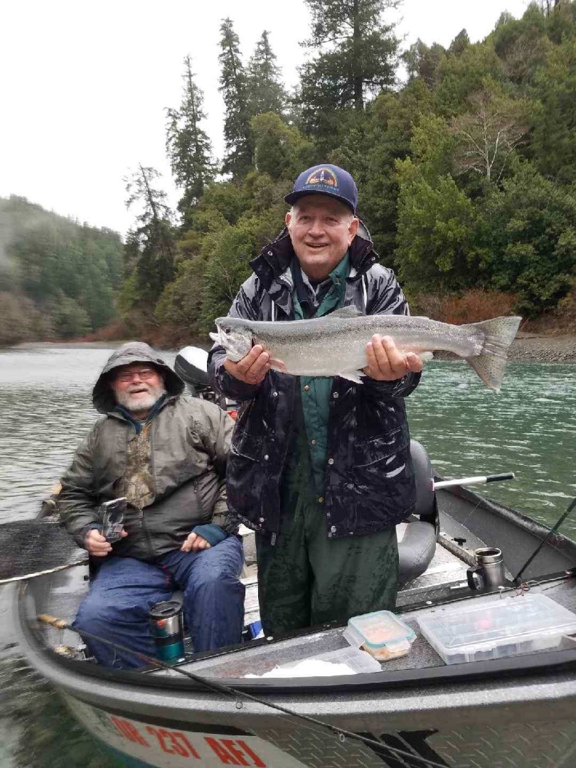  Fishing - Chetco River Steelhead Fair - Lower Rogue River Kicking Out Steel