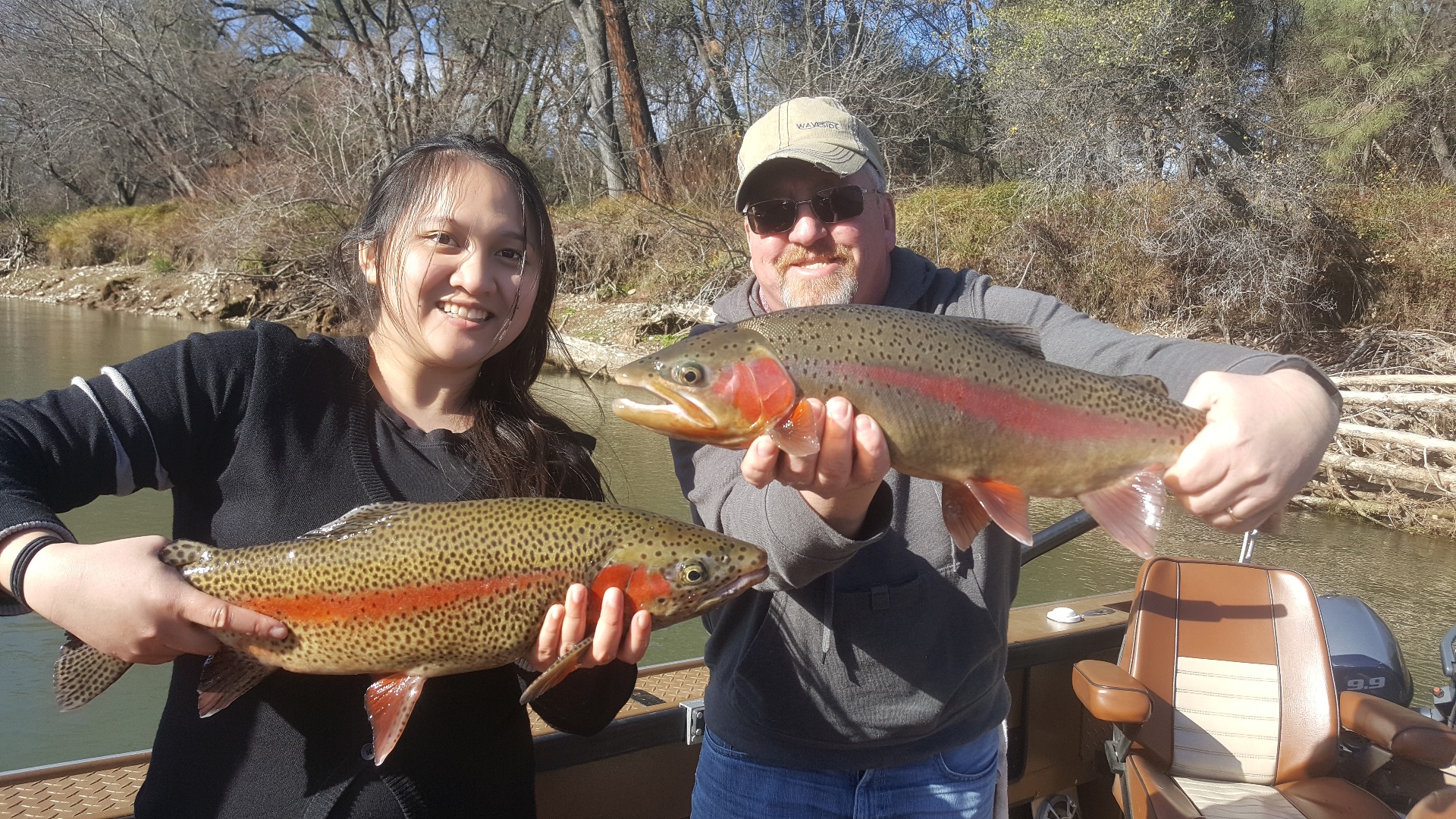 Big Rainbows and Steelhead!!!