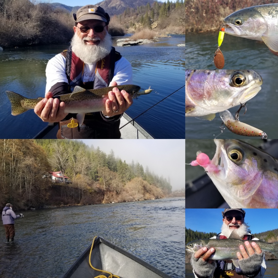 Mixing it up on the Klamath river 