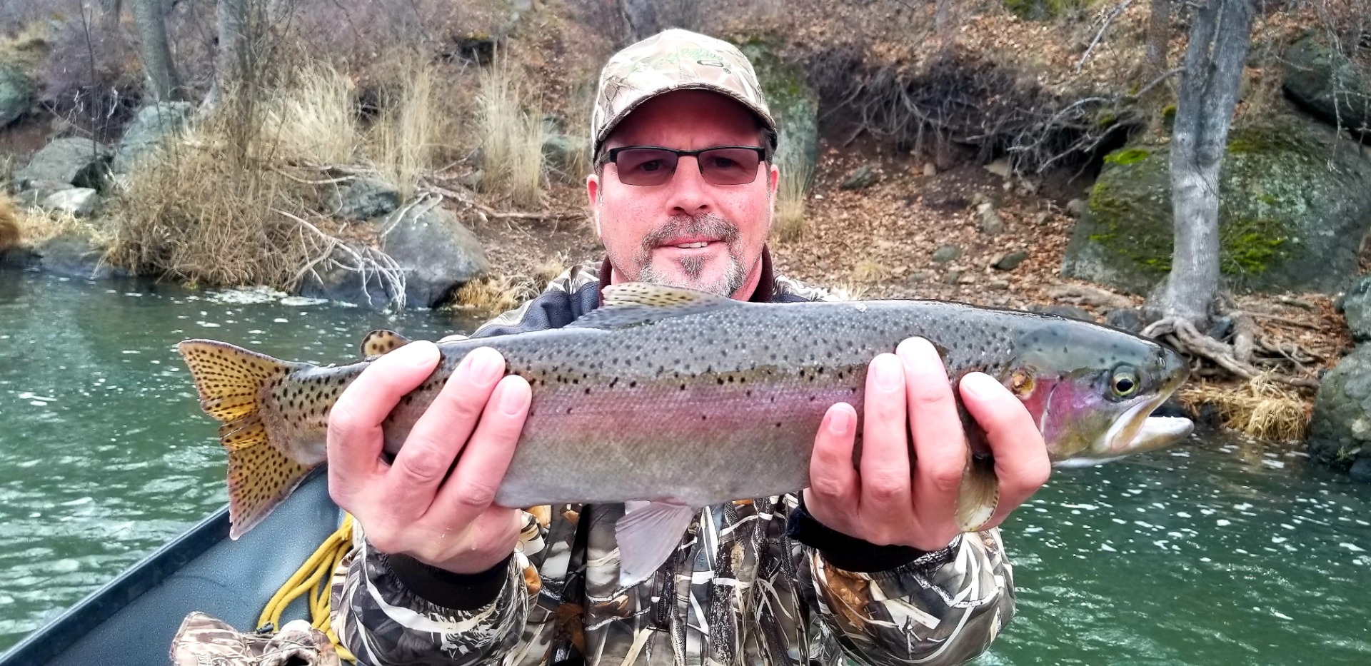 Starting February right on the Klamath River