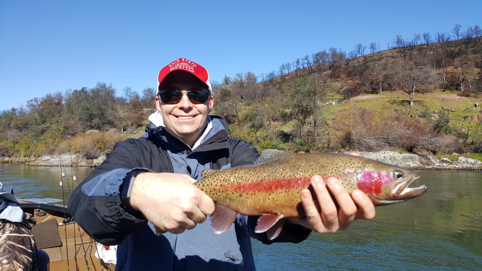 Cold  fishing but  fish will bite!!