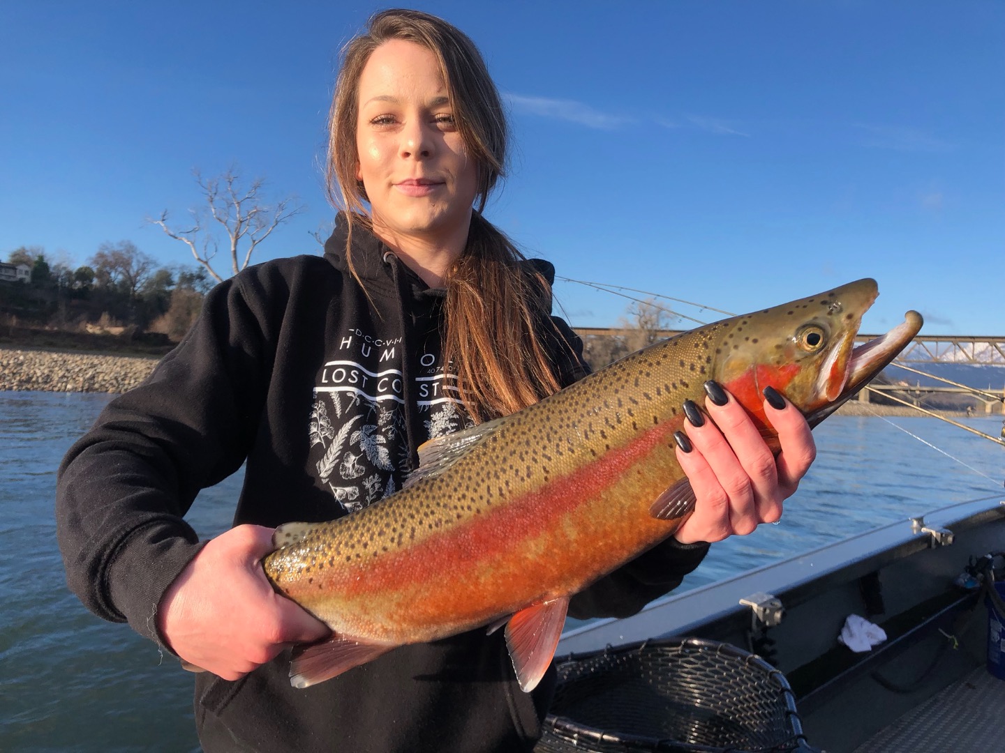 Sac River steelhead/trout fishing still going strong!