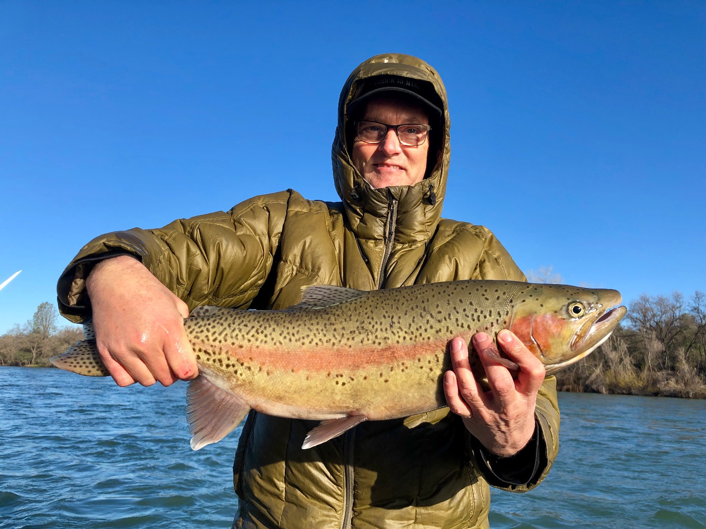 Sac River steelhead/trout fishing! 