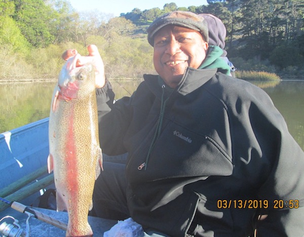 Rainbows are Biting Bright Colored PowerBait 