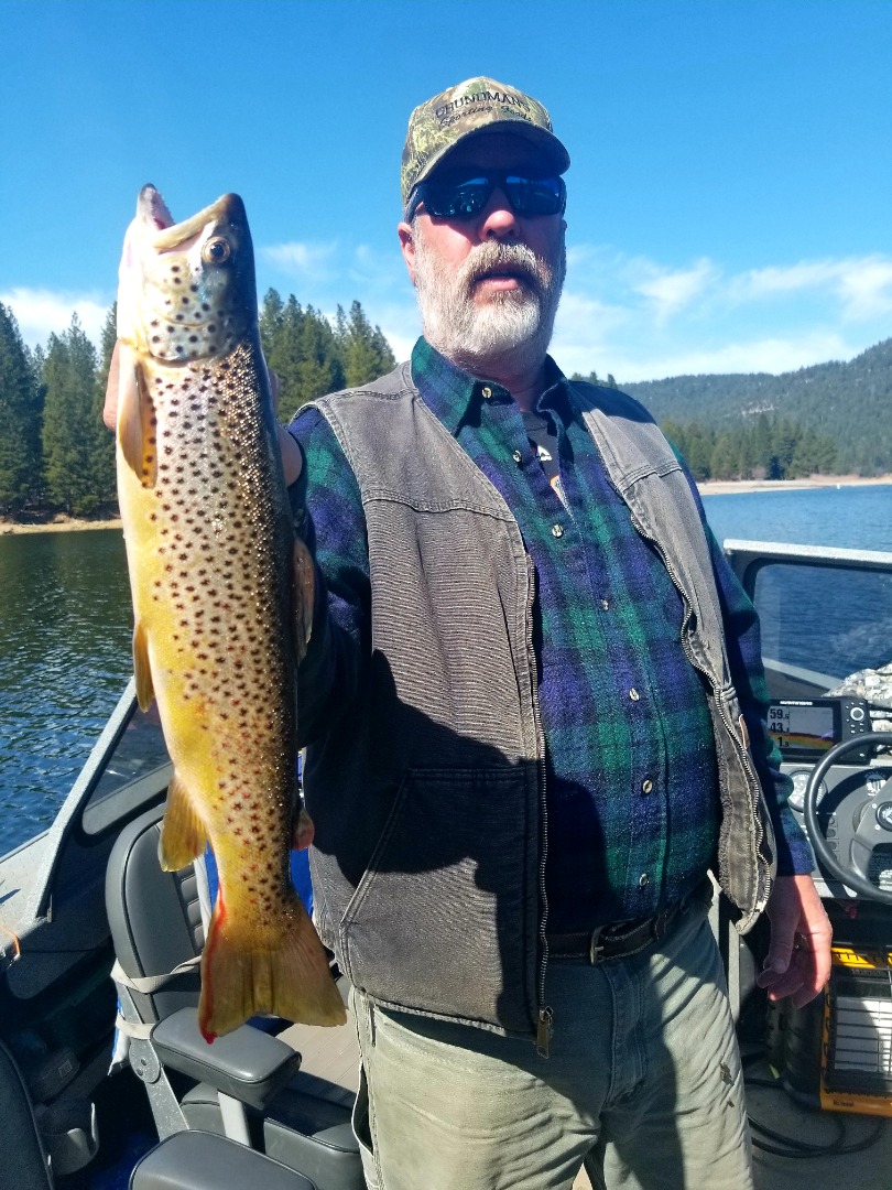 St Paddy Browns and Rainbows on Lake Siskiyou 