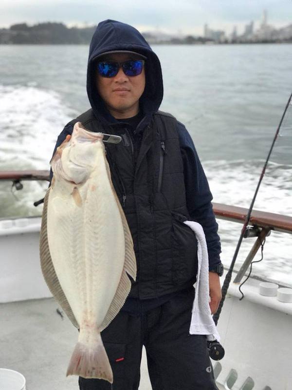 Over A Fish Per Rod Between Bass and Halibut 